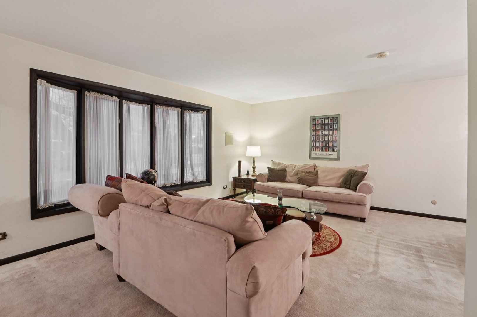 7605 Banks Street Justice, IL 60458 - Photo 5 of 47 a living room with furniture and large windows