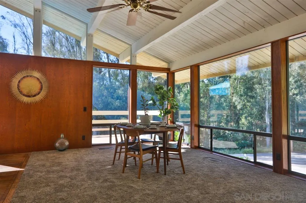 1211 Palomino Road Fallbrook, CA 92028 - Photo 11 of 25 a view of a dining room with furniture window and outside view