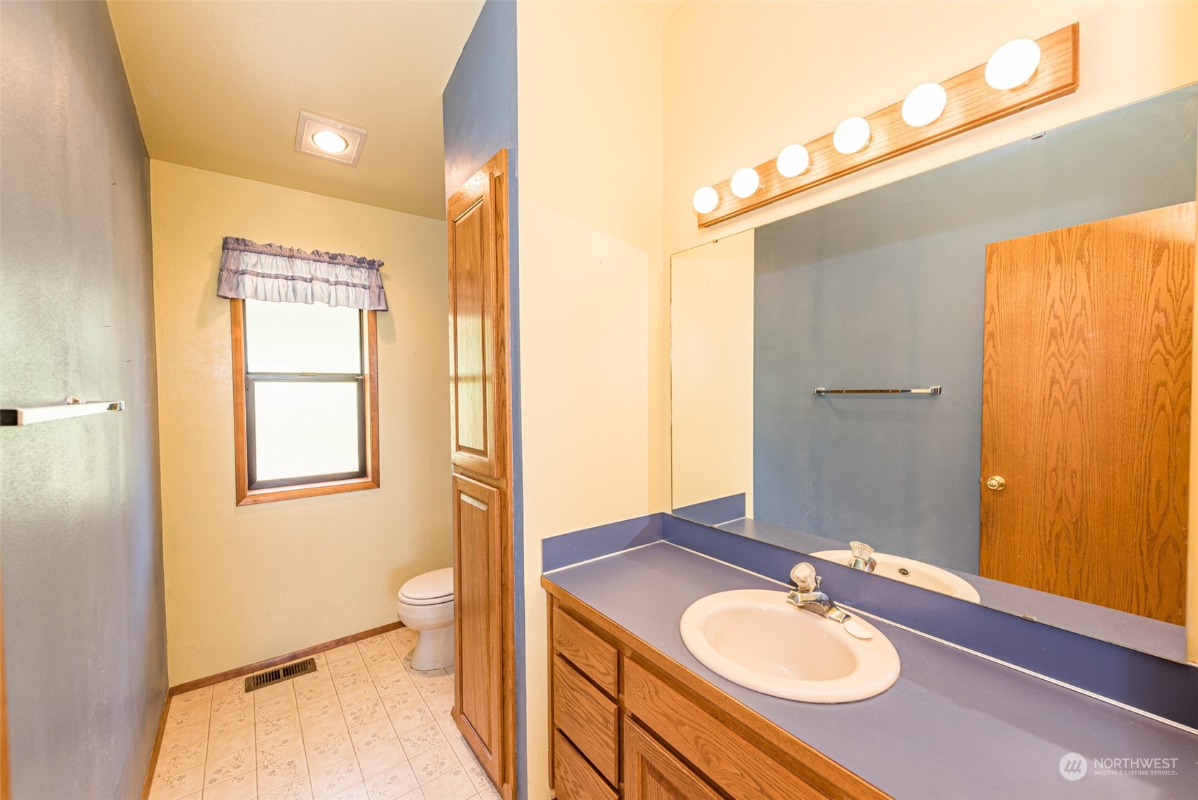 773 Ravens Ridge Road Sequim, WA 98382 - Photo 30 of 38 a bathroom with a sink double vanity granite tub shower and mirror