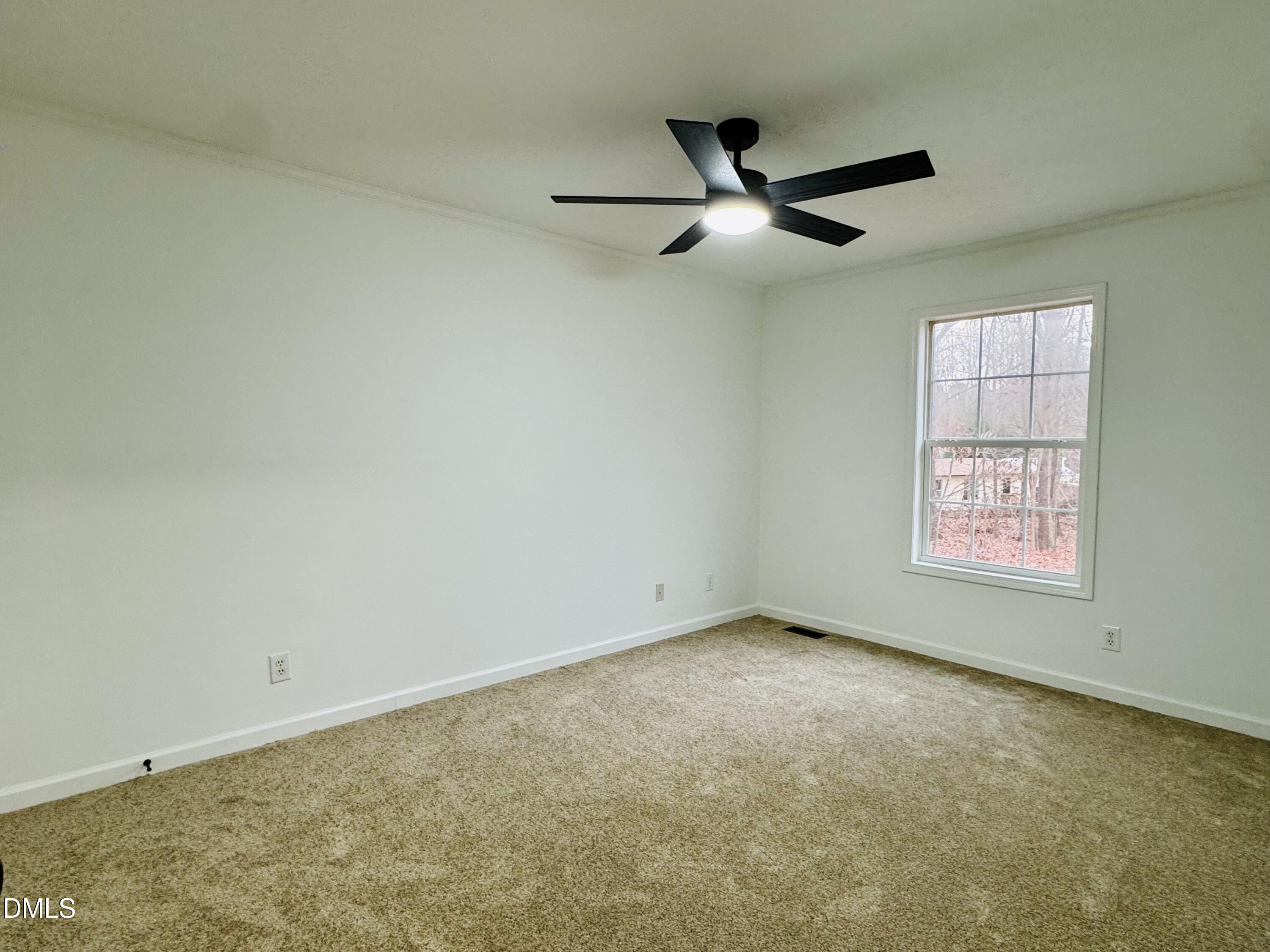 73 Christys Way Roxboro, NC 27574 - Photo 12 of 13 en empty room with windows and fan