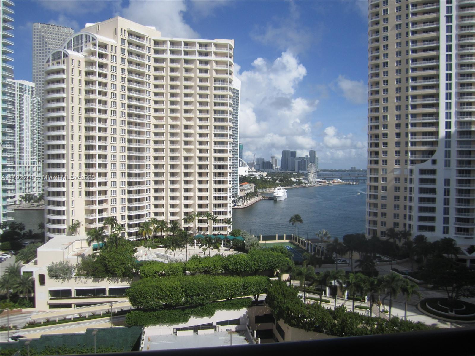540 Brickell Key Drive, Unit 1602 Miami, FL 33131 - Photo 2 of 61 From the living room.
