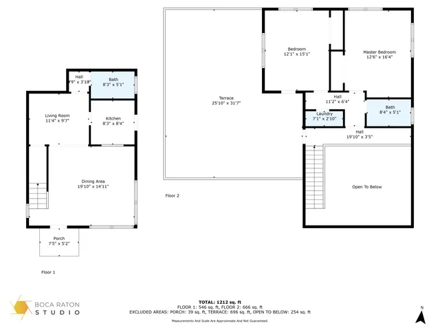 a view of a dining room with furniture and a flat screen tv