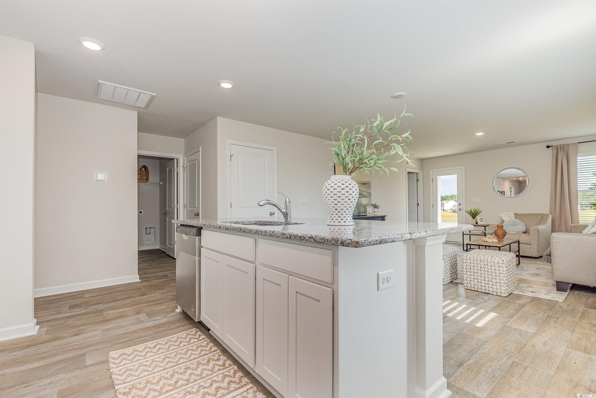623 Culmen Court Myrtle Beach, SC 29588 - Photo 22 of 22 Kitchen featuring open floor plan, stainless steel