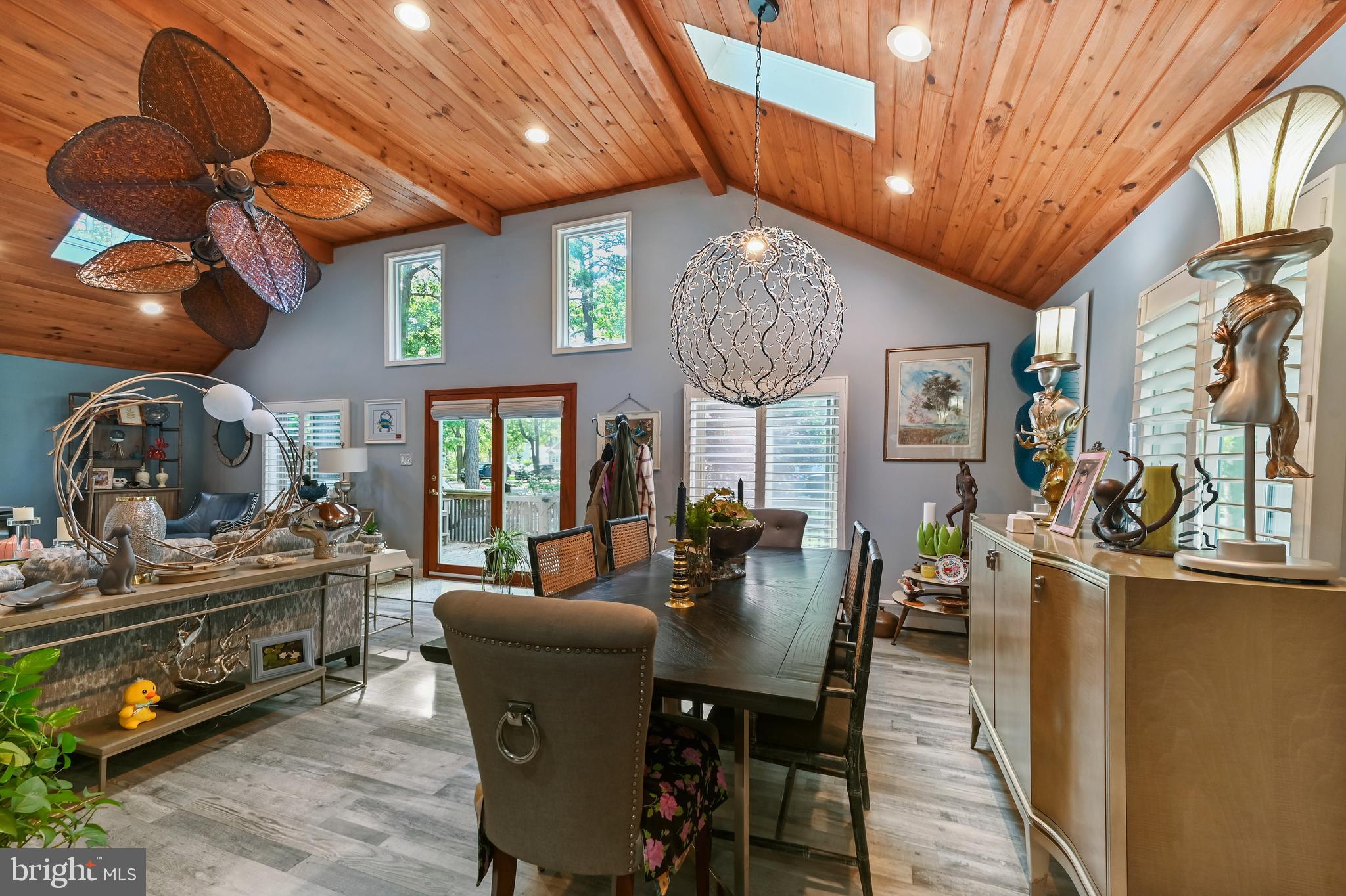 122 Sandyhook Road Ocean Pines, MD 21811 - Photo 8 of 16 a view of a dining room with furniture window and wooden floor