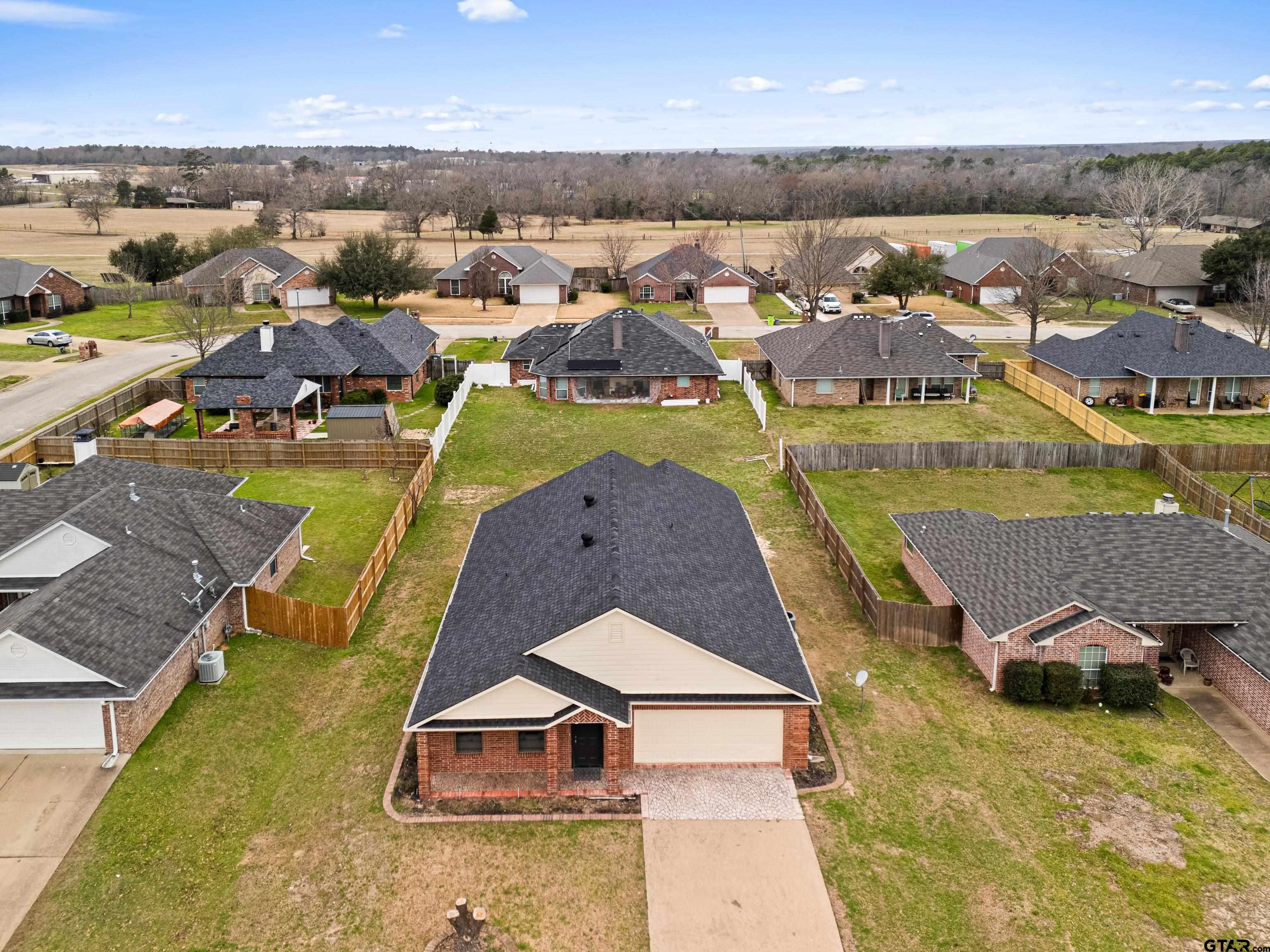 553 Princess Place Tyler, TX 75704 - Photo 11 of 32 an aerial view of a house with a ocean view