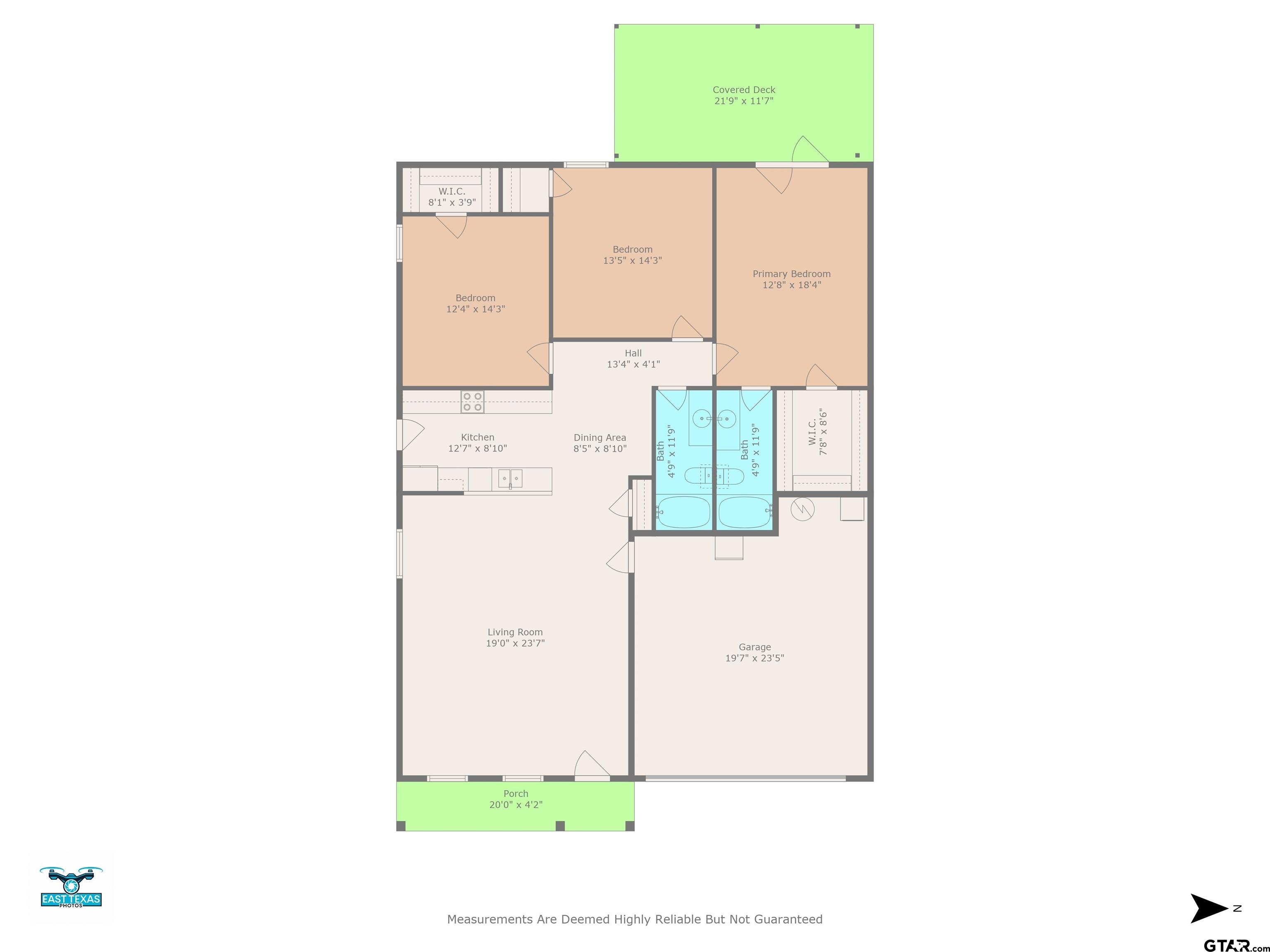 553 Princess Place Tyler, TX 75704 - Photo 10 of 32 a picture of a floor plan