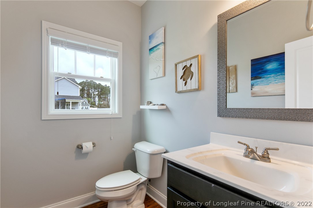 5213 Bree Bridge Road Hope Mills, NC 28348 - Photo 11 of 50 a bathroom with a sink and a toilet