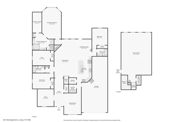 $590,000 | 3511 Winding Point Lane, Katy, TX 77494