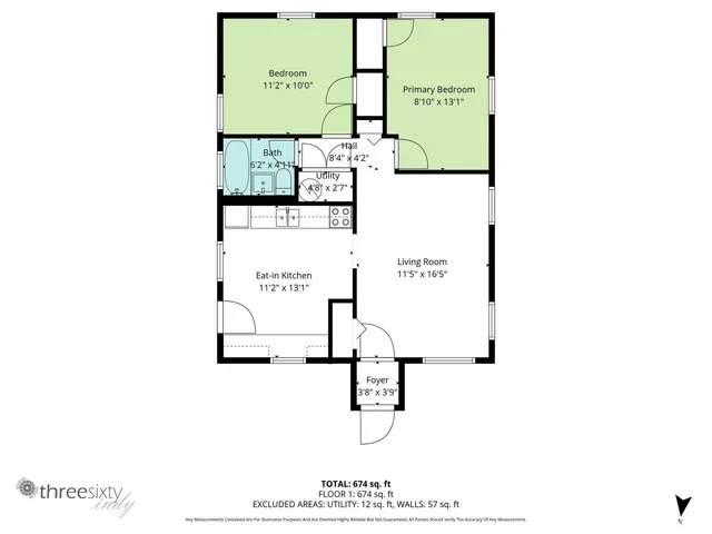 $117,500 | 1516 East Fox Street, South Bend, IN 46613