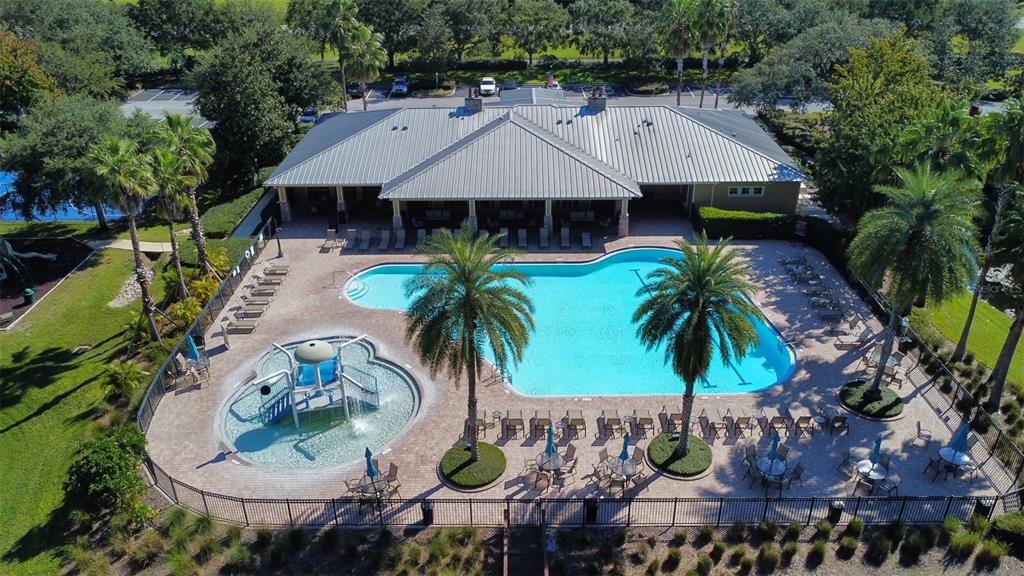 11801 Essington Street New Port Richey, FL 34654 - Photo 64 of 79 an aerial view of a house with garden space and outdoor space