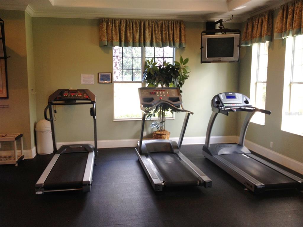 11801 Essington Street New Port Richey, FL 34654 - Photo 68 of 79 a room with gym equipment and a large window