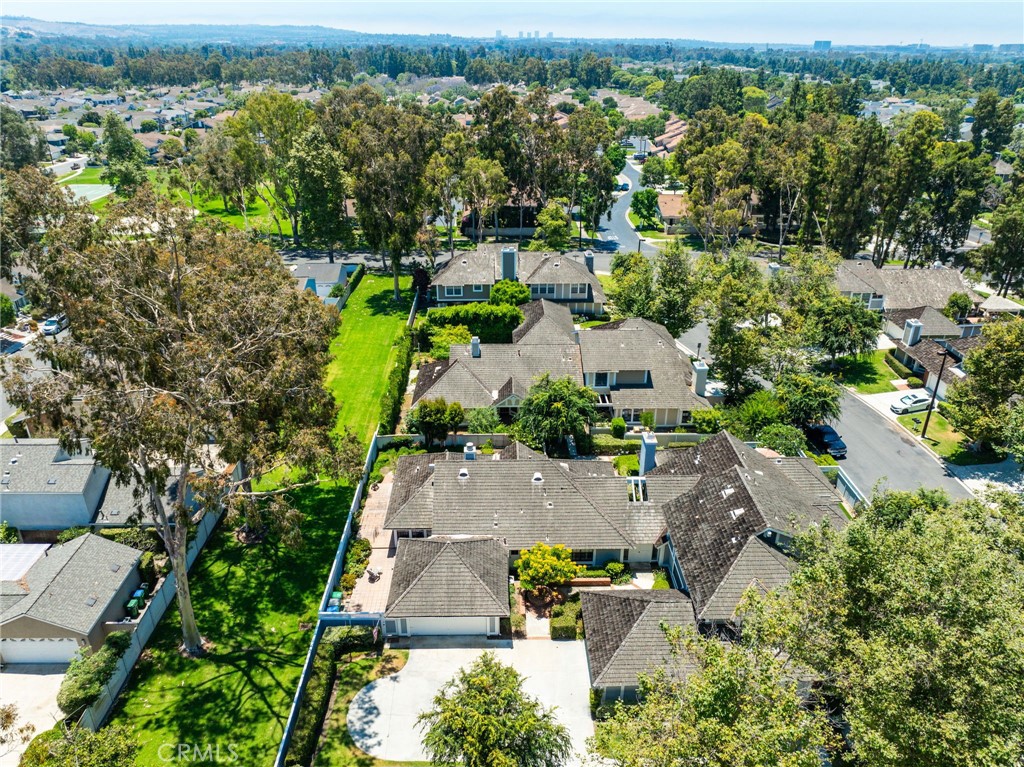 14 Thunder Trail, Unit 28 Irvine, CA 92614 - Photo 35 of 60 an aerial view of a house with a yard