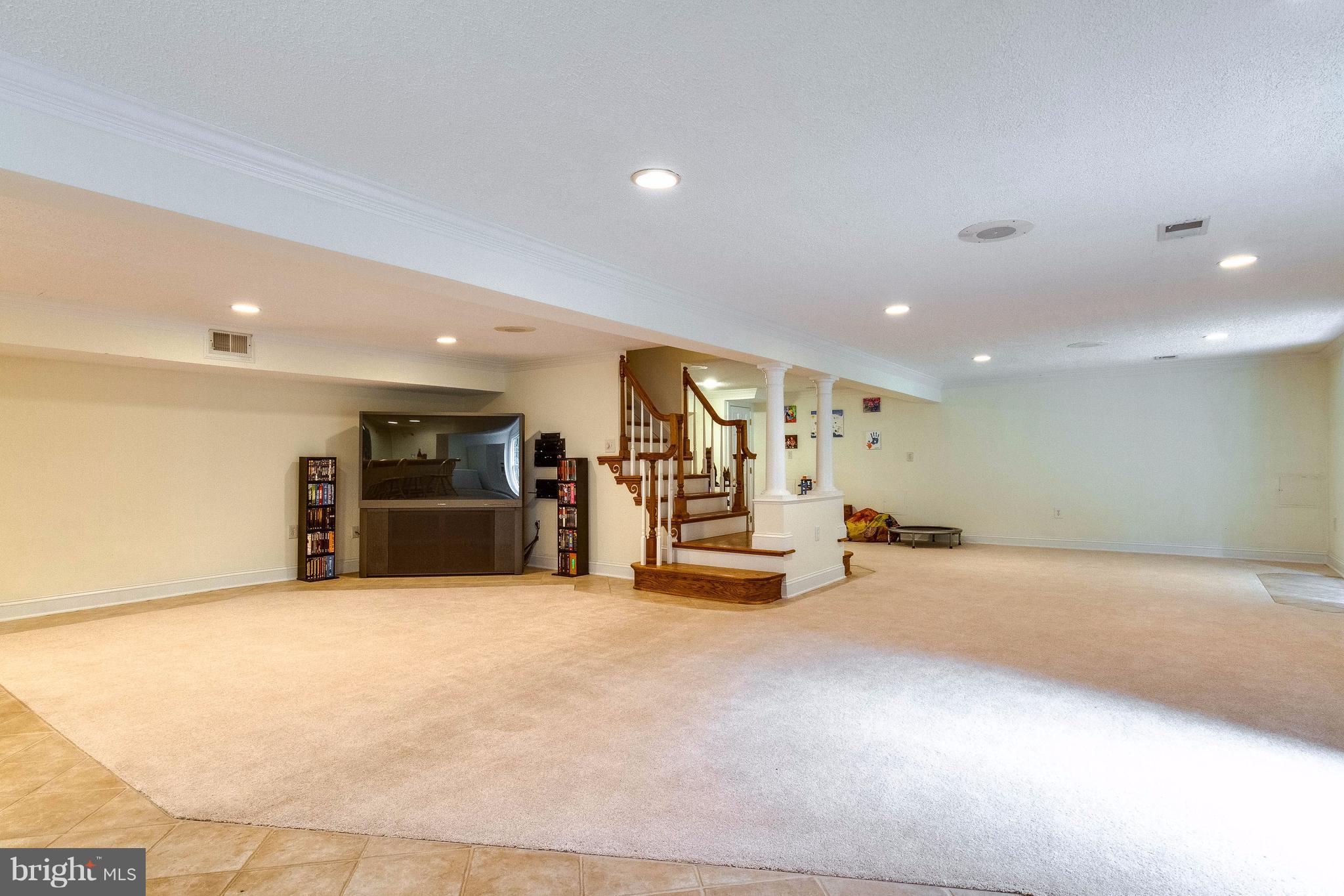 18348 Sharon Road Triangle, VA 22172 - Photo 22 of 30 LARGE Rec. Room in lower level