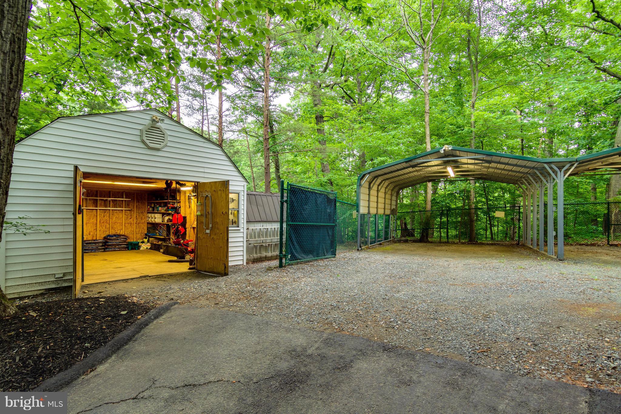 18348 Sharon Road Triangle, VA 22172 - Photo 7 of 30 One of the three storage sheds and three carports