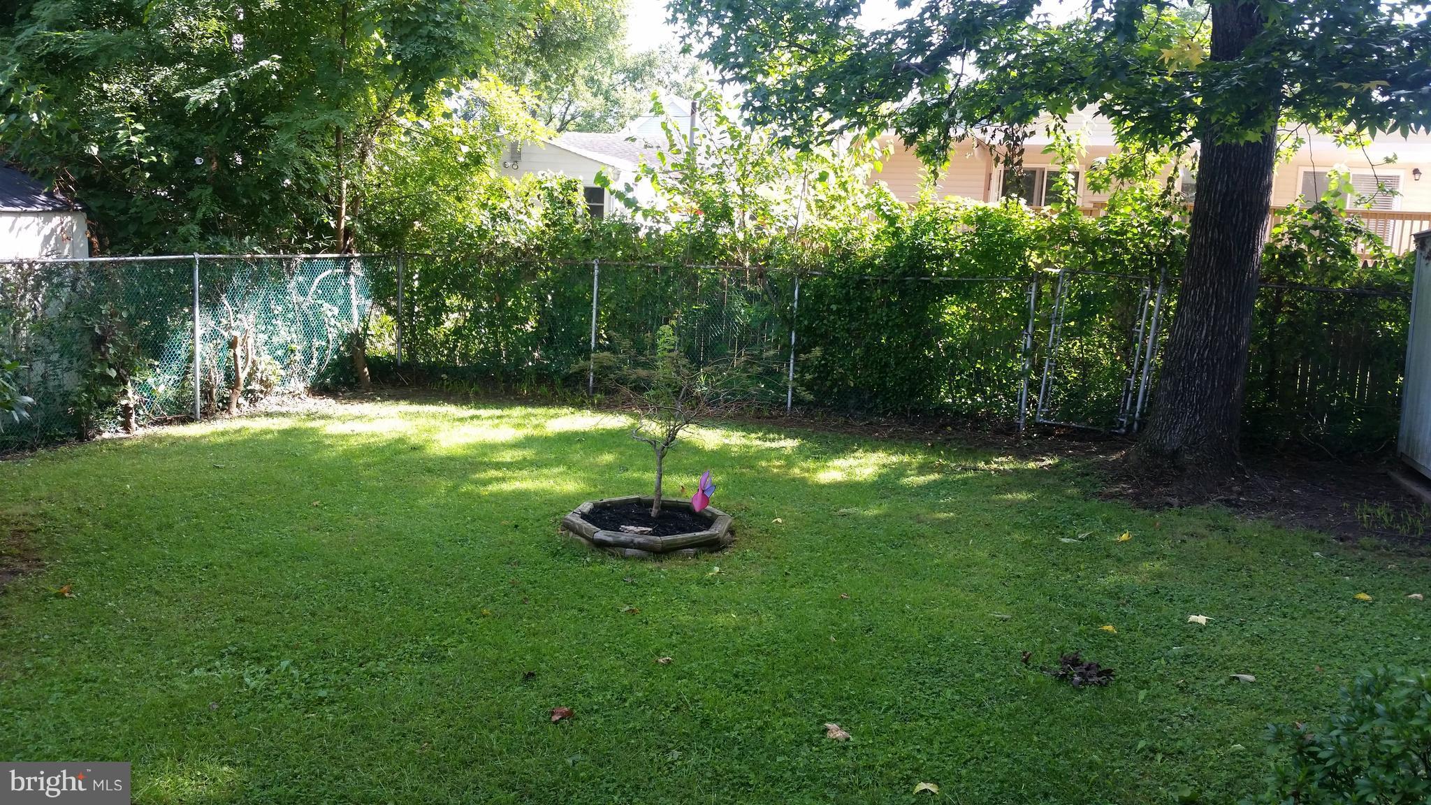 1305 4th Road Baltimore, MD 21220 - Photo 20 of 24 a backyard of a house with lots of green space