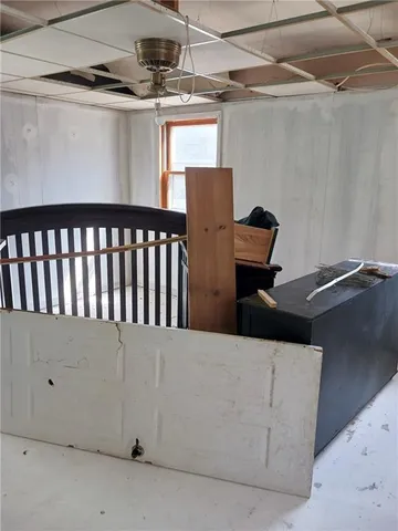 a backyard of a house