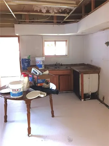 a view of a sink in a patio