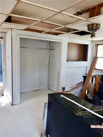 a view of room with window