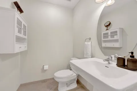 a bathroom with a sink and a toilet