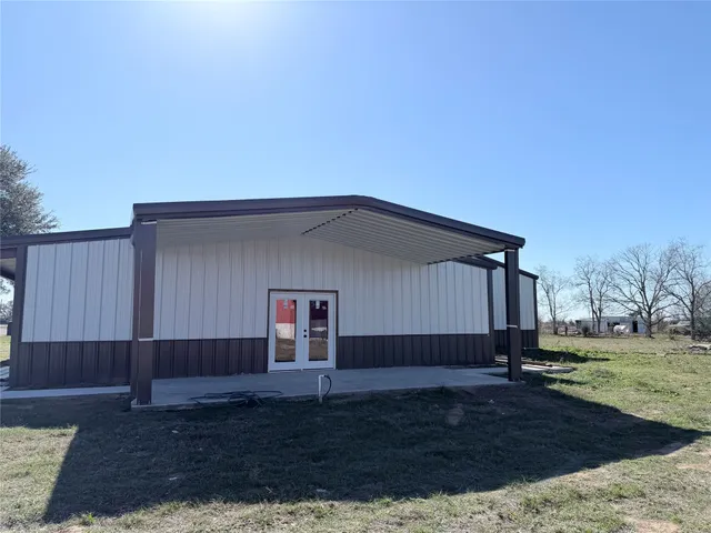 a view of a water heater room