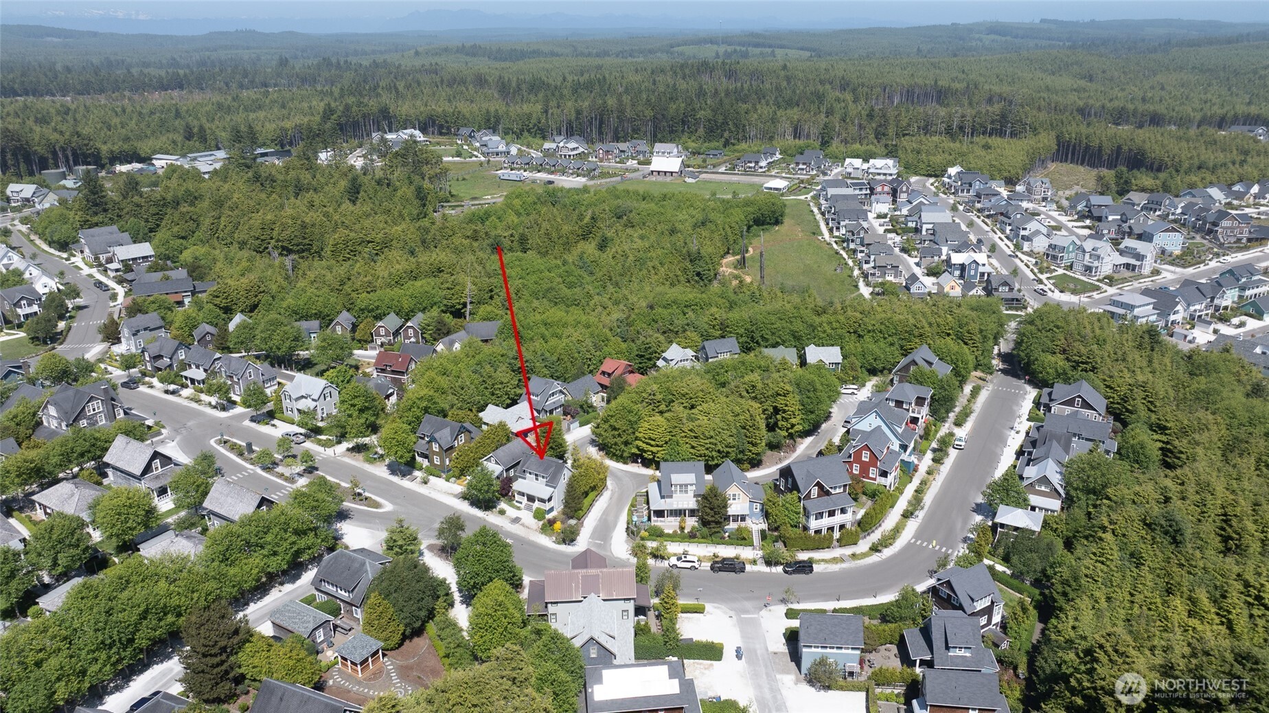 191 Compass Street Pacific Beach, WA 98571 - Photo 31 of 36 an aerial view of a city