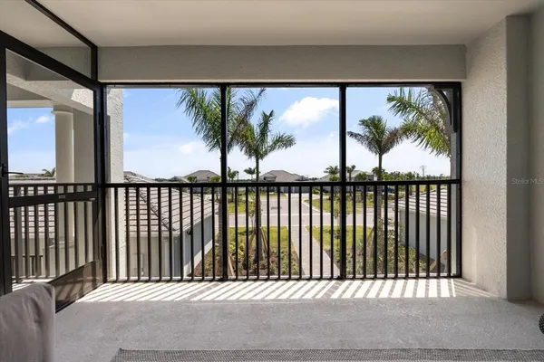 a view of a swimming pool and lake view