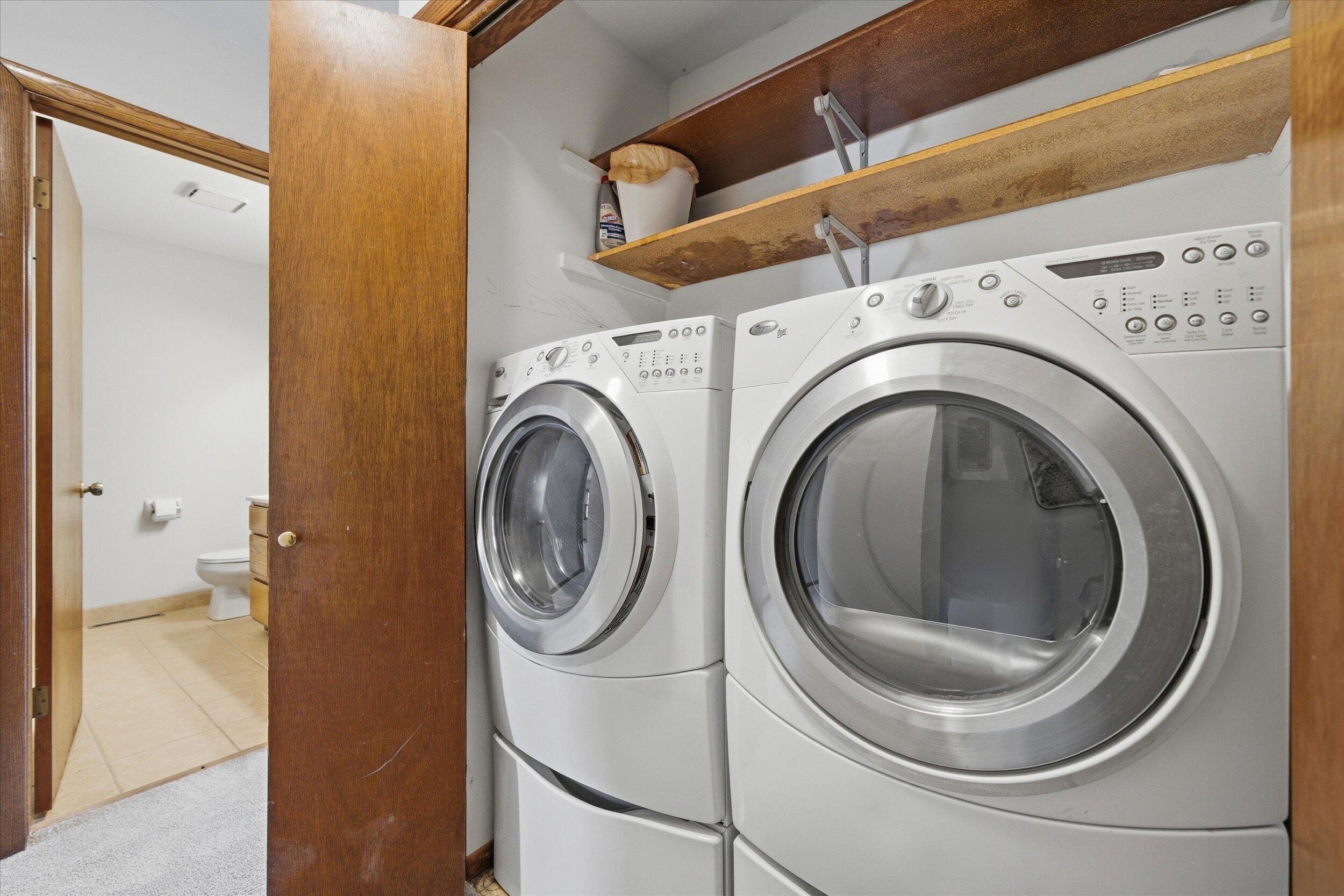 2017 Woodburn Road, Unit B Waukesha, WI 53188 - Photo 15 of 34 Laundry closet