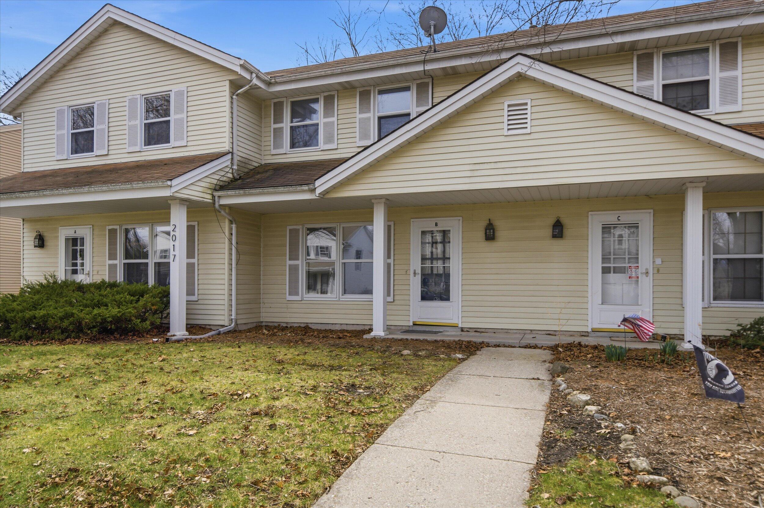 2017 Woodburn Road, Unit B Waukesha, WI 53188 - Photo 27 of 34 Front Exterior