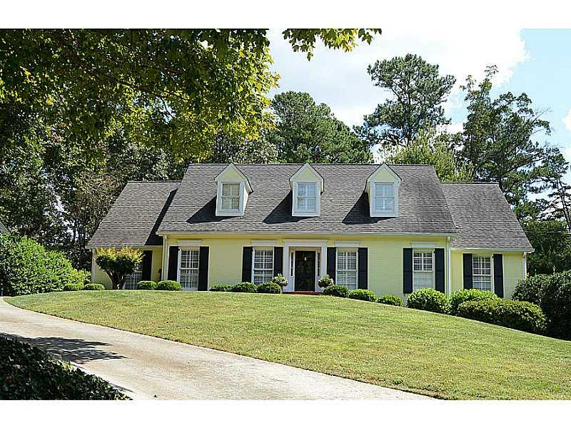 4625 Brook Hollow Road Northwest Atlanta, GA 30327 - Photo 1 of 1 Exterior Front.