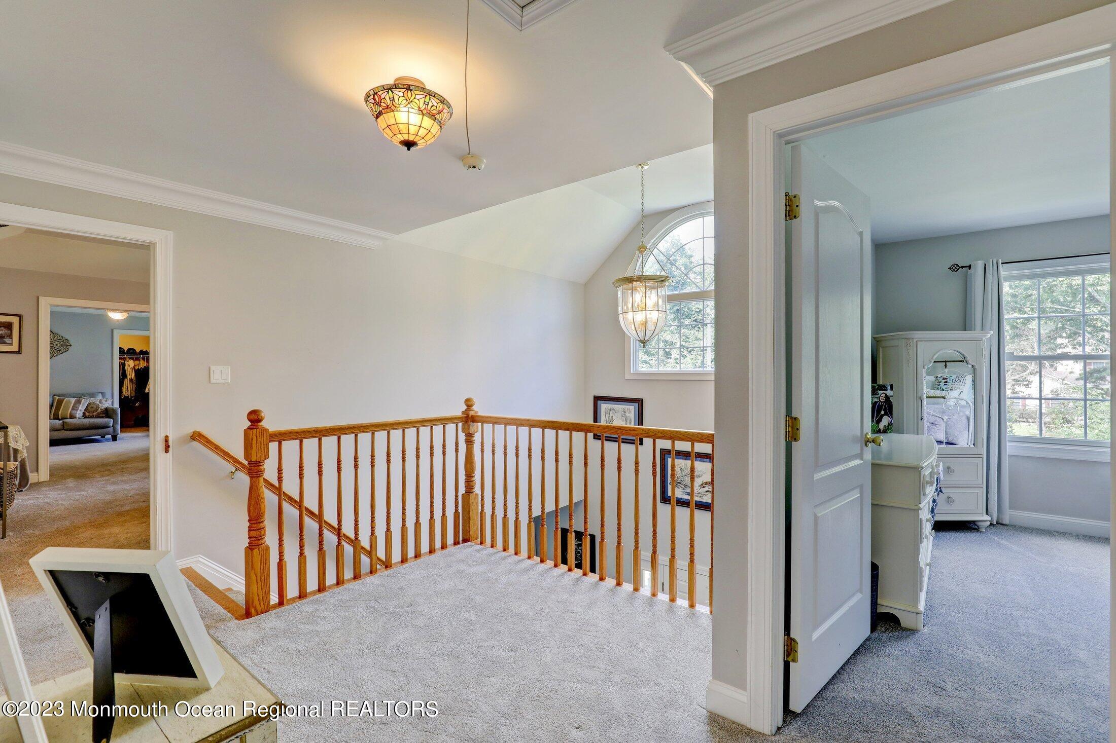352 Lanes Pond Road Howell, NJ 07731 - Photo 26 of 67 a view of hallway with livingroom