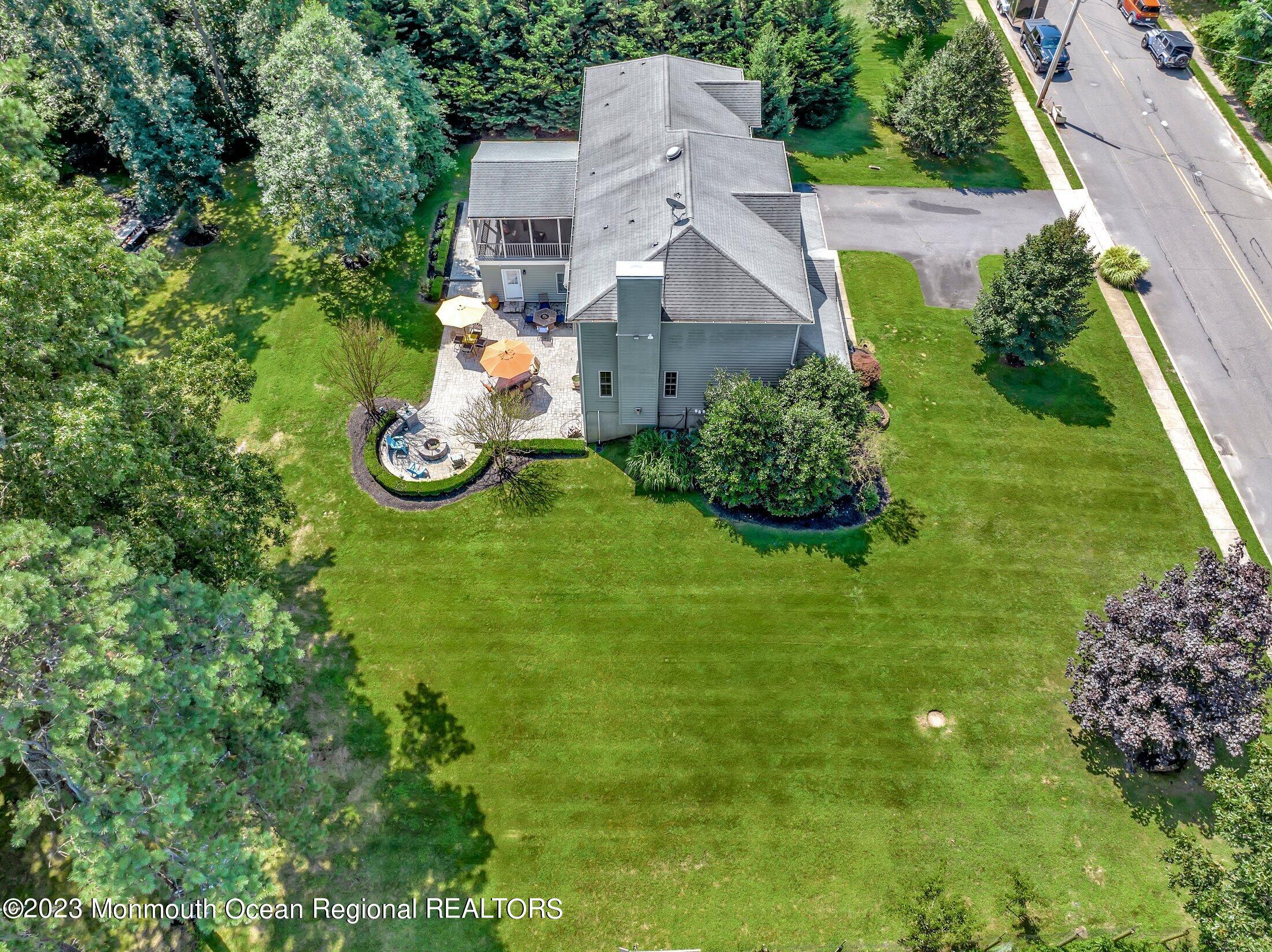 352 Lanes Pond Road Howell, NJ 07731 - Photo 59 of 67 an aerial view of a house