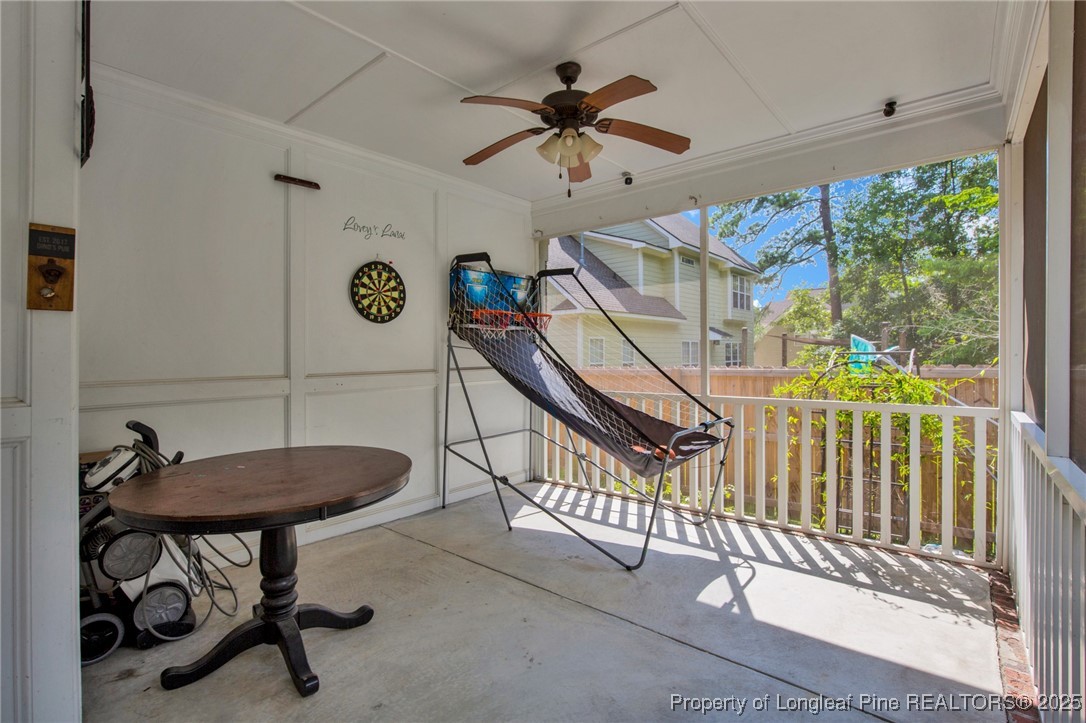 1199 Hunters Trail Hope Mills, NC 28348 - Photo 32 of 45 a view of a room with a table and chairs
