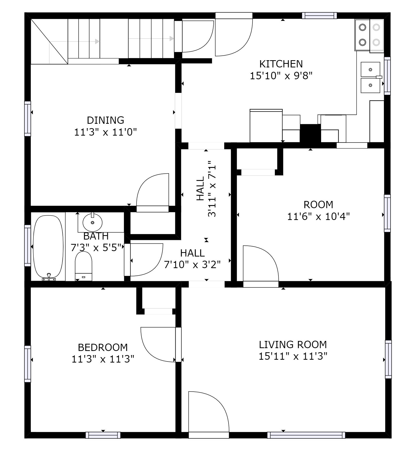 1316 Beaumont Road Roanoke, VA 24019 - Photo 13 of 45 First Floor