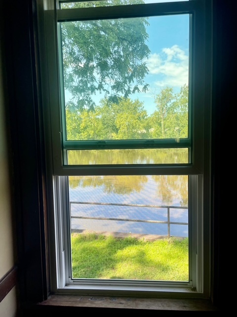 3369 East 2059th Road Wedron, IL 60557 - Photo 16 of 22 a view of a lake from a window