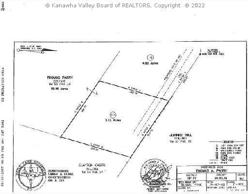 17 Watts Chapel Road Kenna, WV 25248 - Photo 8 of 8 Plat Map.
