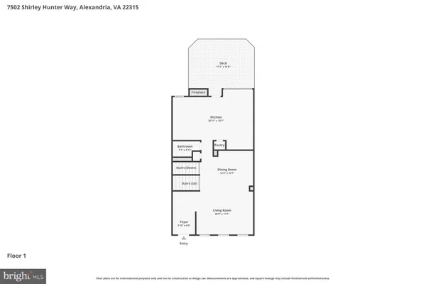 $734,977 | 7502 Shirley Hunter Way, Alexandria, VA 22315