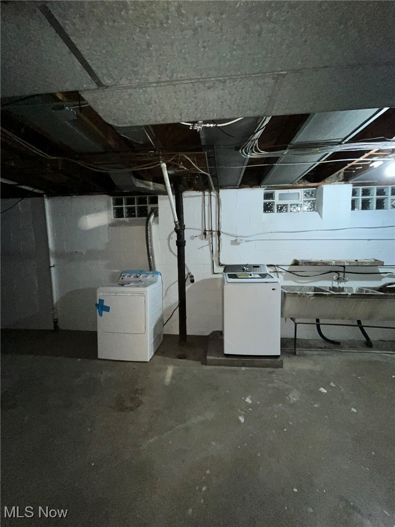 13645 Cedar Road Cleveland, OH 44118 - Photo 28 of 30 View of basement laundry for Unit 1