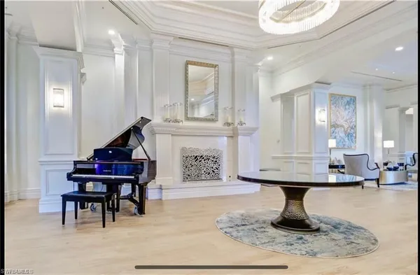 a view of outdoor space with garden