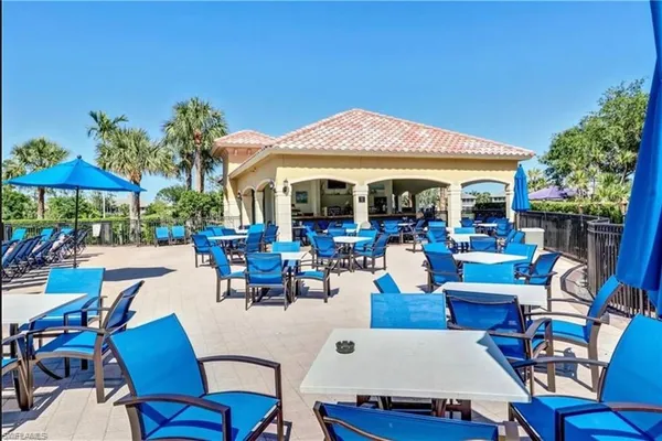 a view of a building with a street