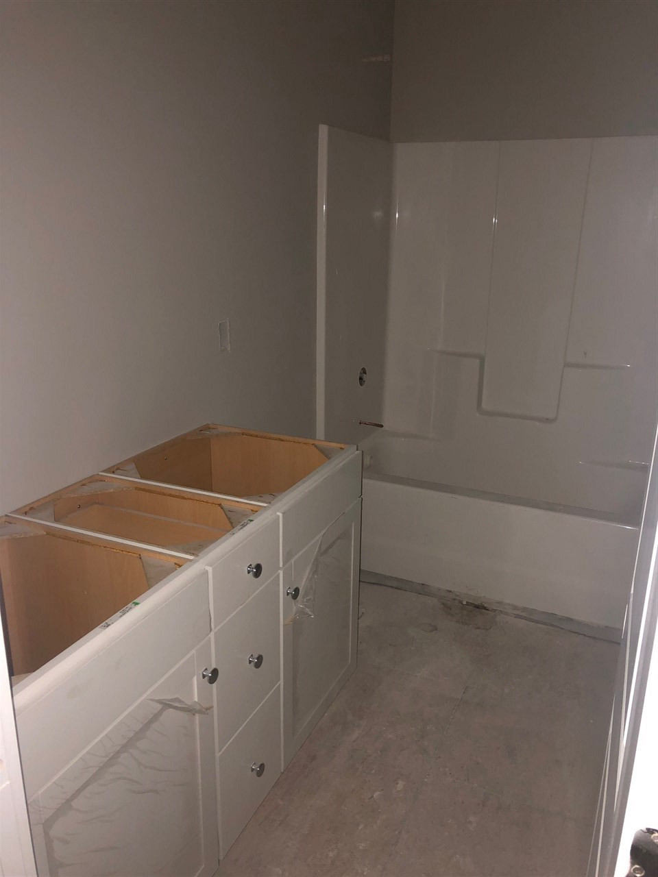 477 Adkins Ridge Road Rolesville, NC 27571 - Photo 25 of 30 Nice white cabinets with Dual sinks in Hall bath Hall bath