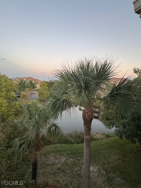 15605 Ocean Walk Circle, Unit 301 Fort Myers, FL 33908 - Photo 13 of 28 a view of a yard with a palm tree