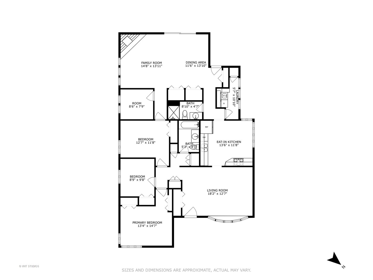 3607 Wren Lane Rolling Meadows, IL 60008 - Photo 23 of 23 a picture of a floor plan