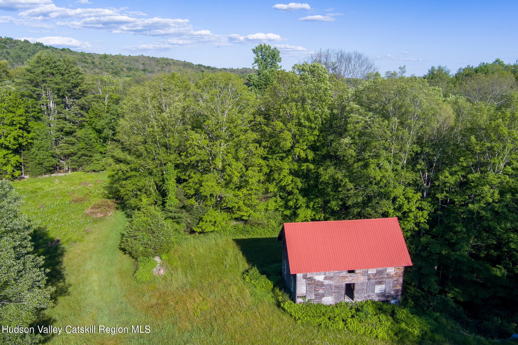 4049 Atwood Road, Unit END OF GERWIN ROAD Stone Ridge, NY 12484 - Photo 14 of 30 an aerial view of a house with a yard