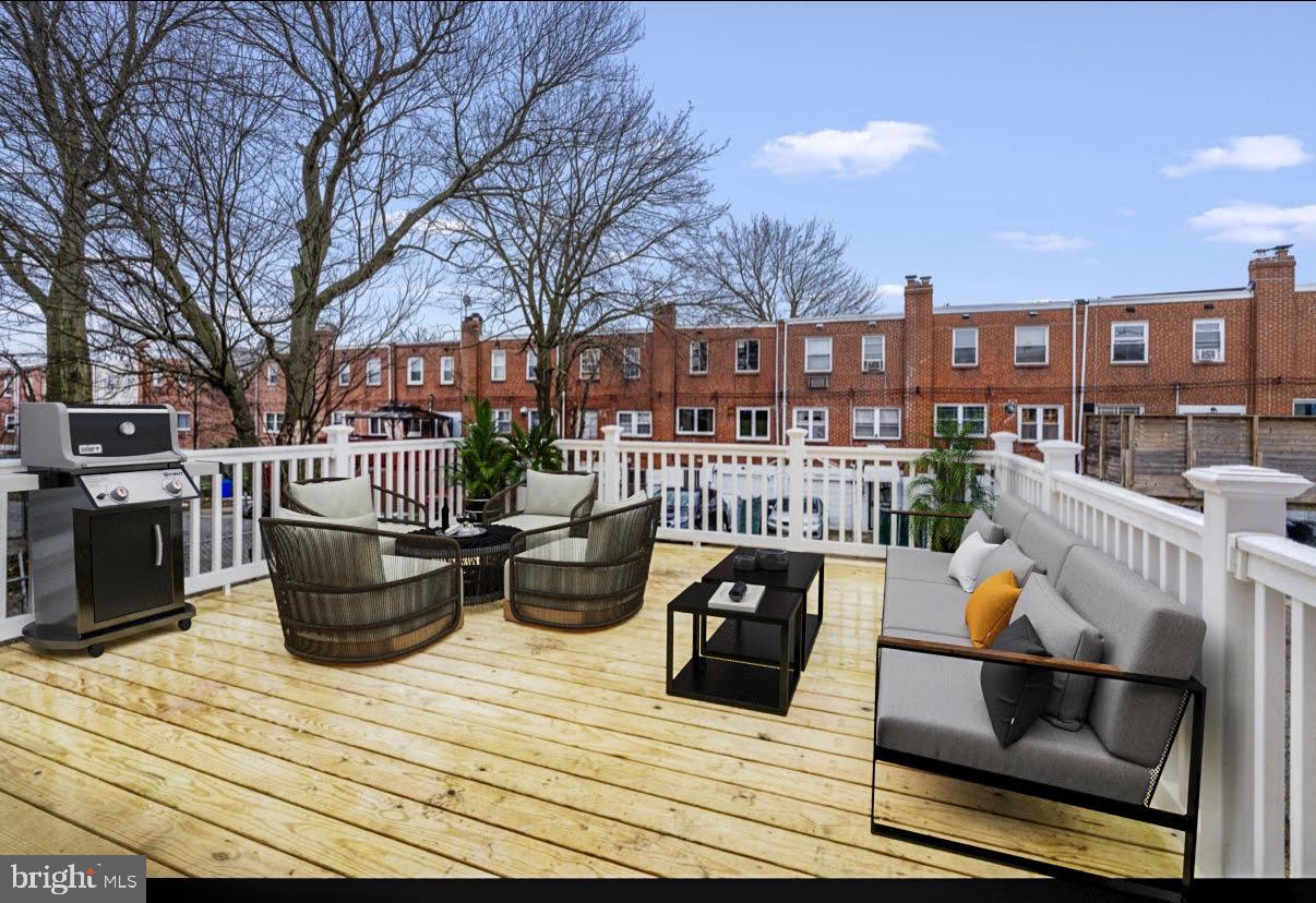 8546 Forrest Avenue Philadelphia, PA 19150 - Photo 23 of 56 a view of roof deck with patio