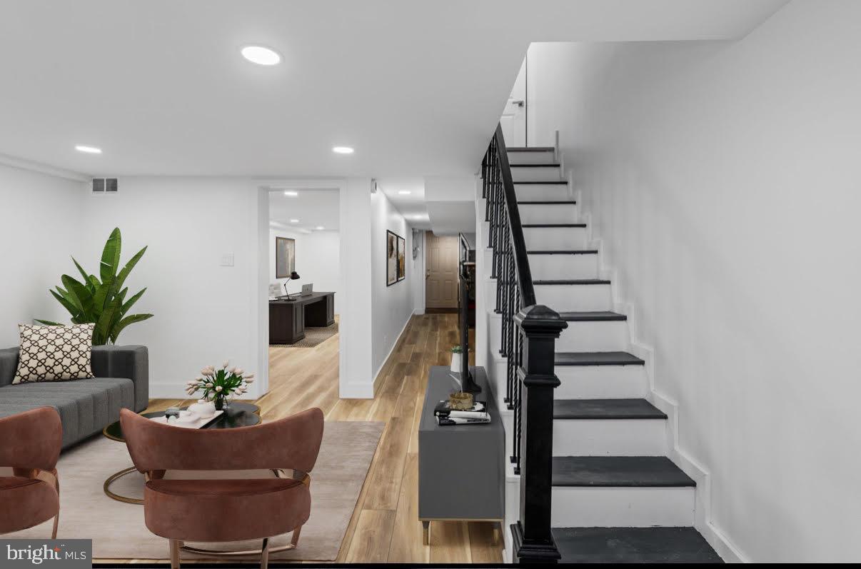 8546 Forrest Avenue Philadelphia, PA 19150 - Photo 6 of 56 a view of entryway and hall with wooden floor