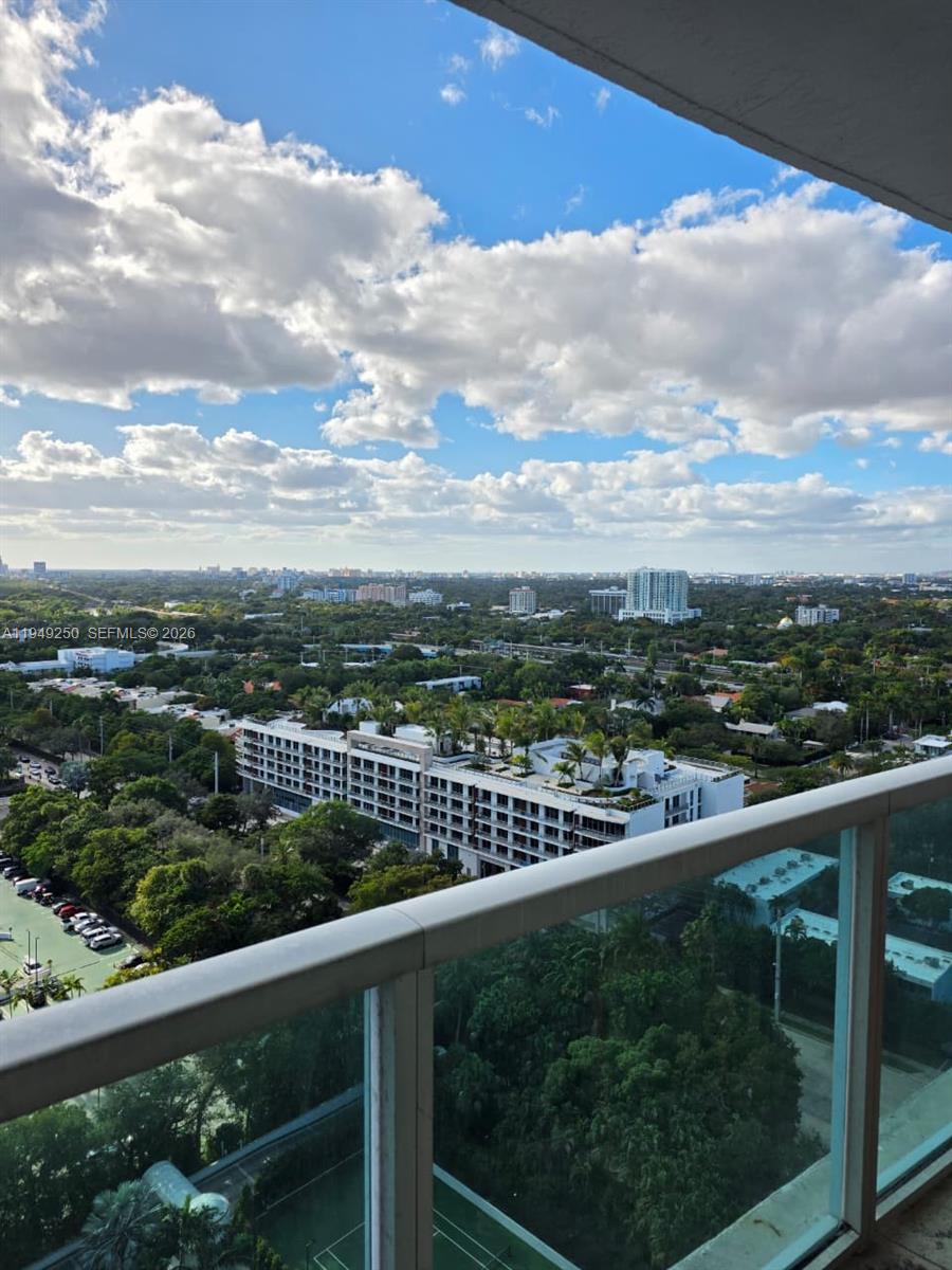 2101 Brickell Avenue, Unit 2110 Miami, FL 33129 - Photo 15 of 15 a view of a city from a balcony