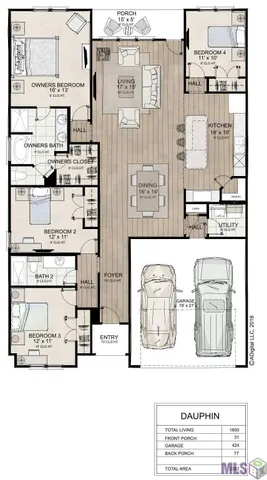 $372,990 | 7609 Whitetip Avenue, Baton Rouge, LA 70810