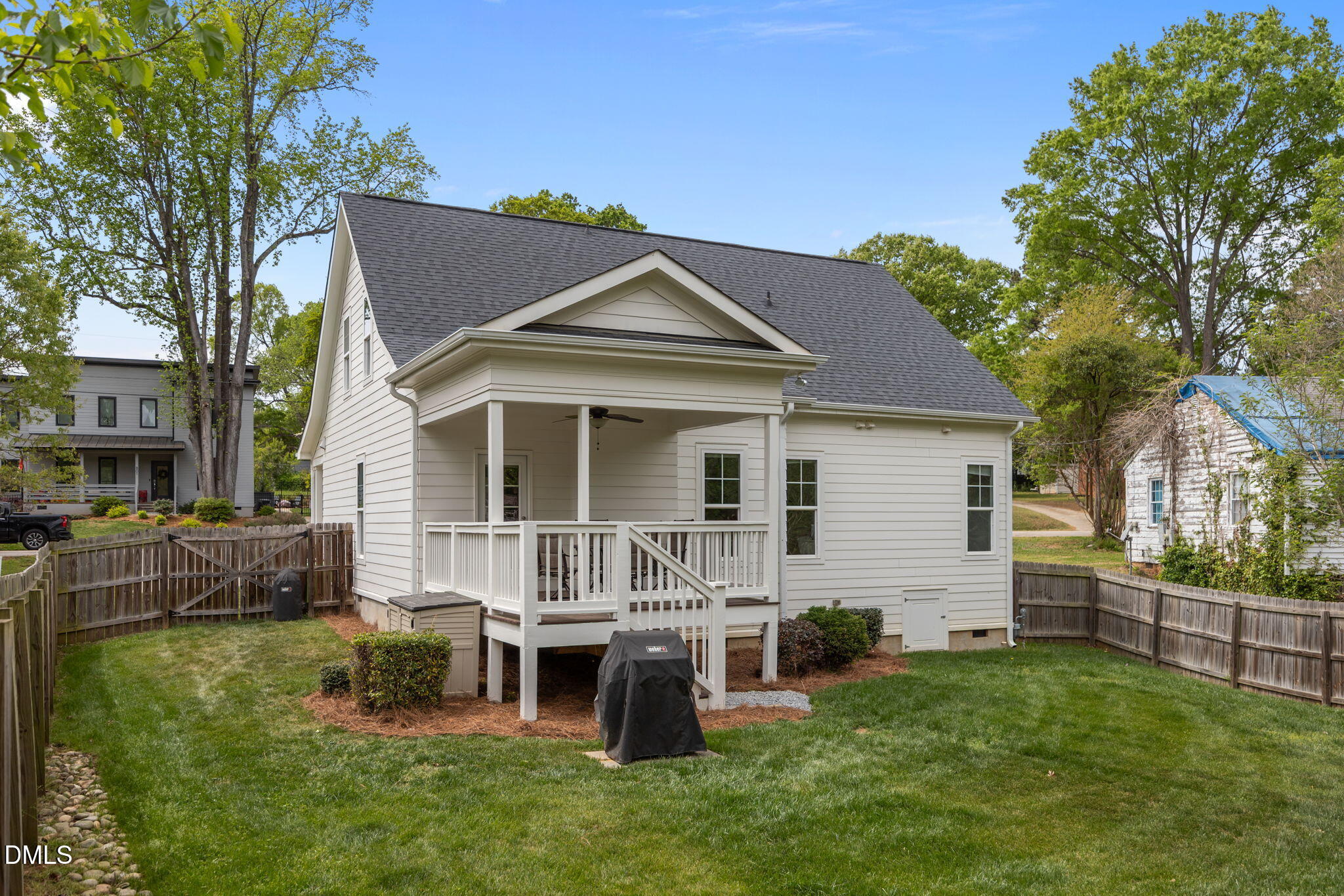 804 Hartford Road Raleigh, NC 27610 - Photo 21 of 26 a front view of house with yard and green space