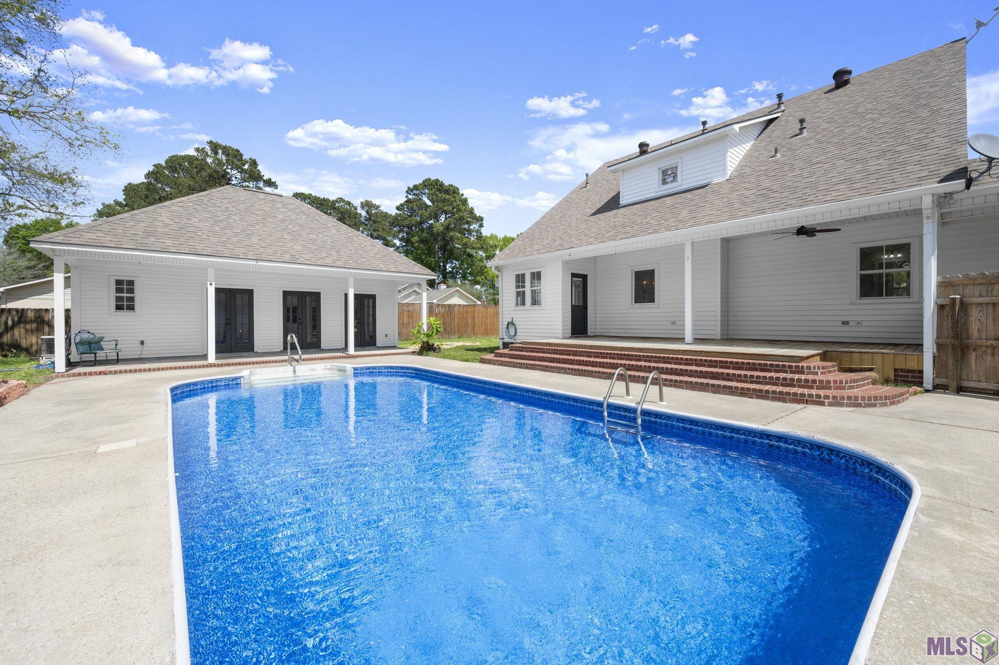 32787 Duff Road Walker, LA 70785 - Photo 16 of 29 View of Pool House and Main House