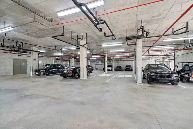 a view of a city with tall buildings